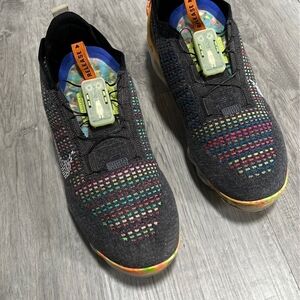 Nike Rainbow Knit Athletic Sneakers with Gum Sole
